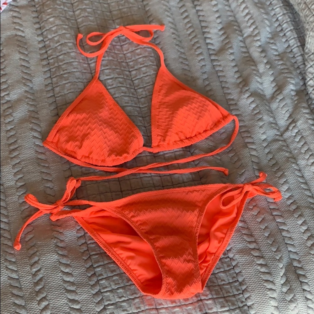 New coral bikini!